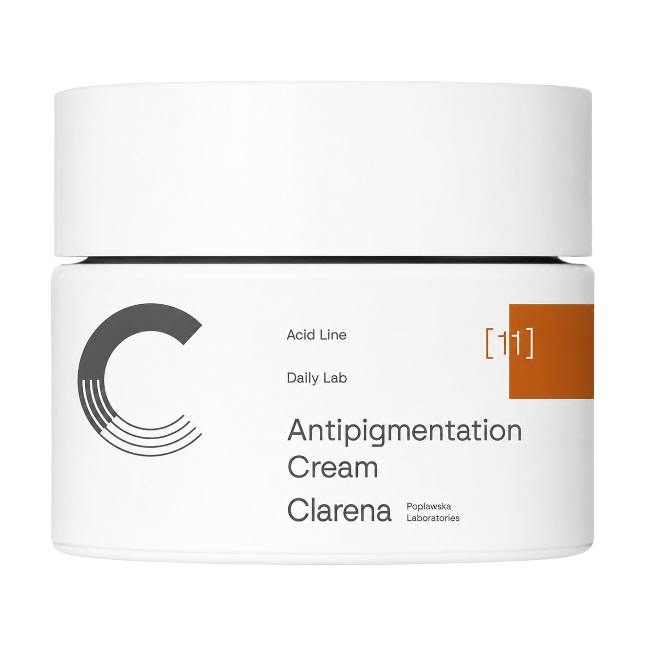 Крем для обличчя Clarena Acid Line Antipigmentation Cream проти пігментних плям, 50 мл